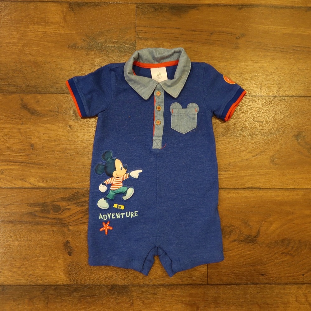 Disney Blue Romper